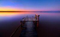 Lake Dunn Jetty at Sunset