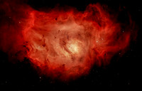 Lagoon Nebula M8 Optolong L-eNhance Filter