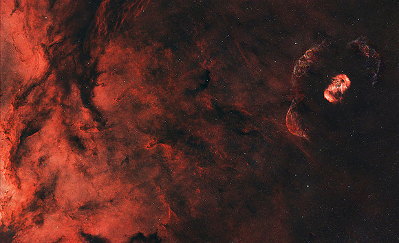 NGC 6188 and NGC 6164 Fighting Dragons of Ara and Egg