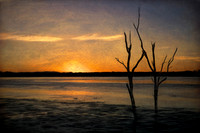 Sunrise on Lake Elphinstone