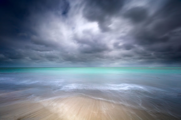 Storm Clouds Over Heron Lagoon